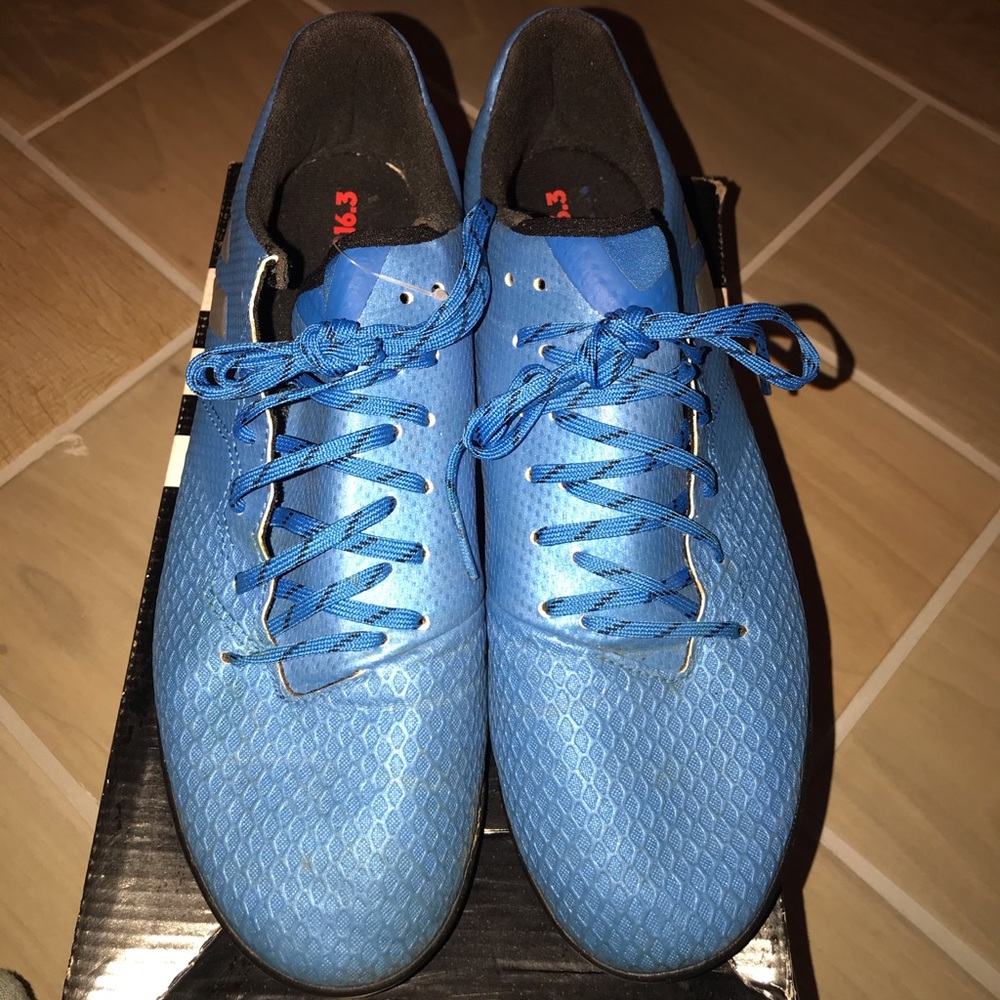 Male indoor soccer shoes!